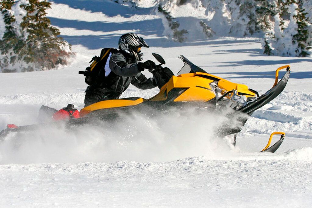 motos de nieve